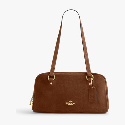 Coach Sydney Shoulder Bag - Gold/Warm Brown