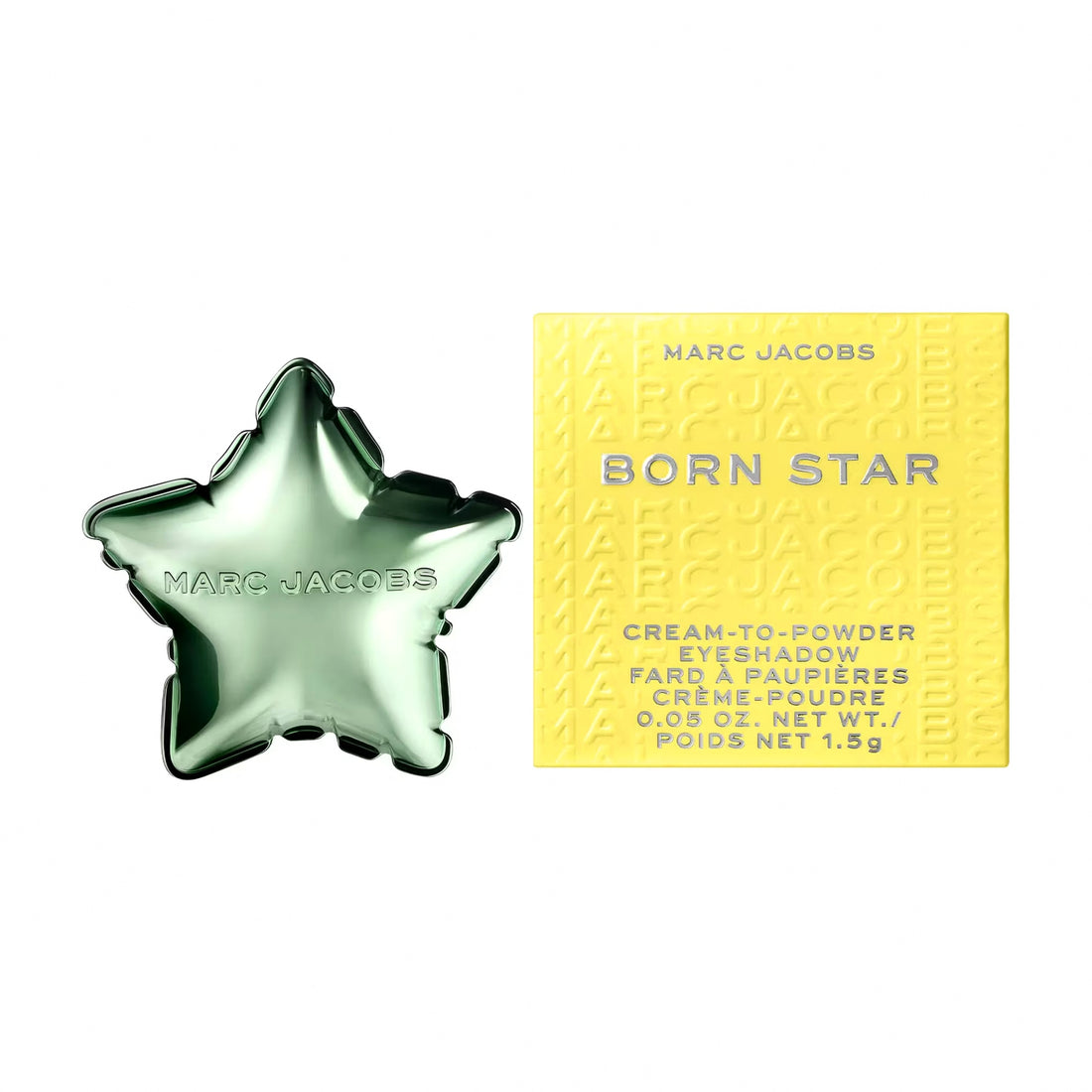 Marc Jacobs Born Star Eyeshadow - ZERO CHILL - METALLIC SILVER