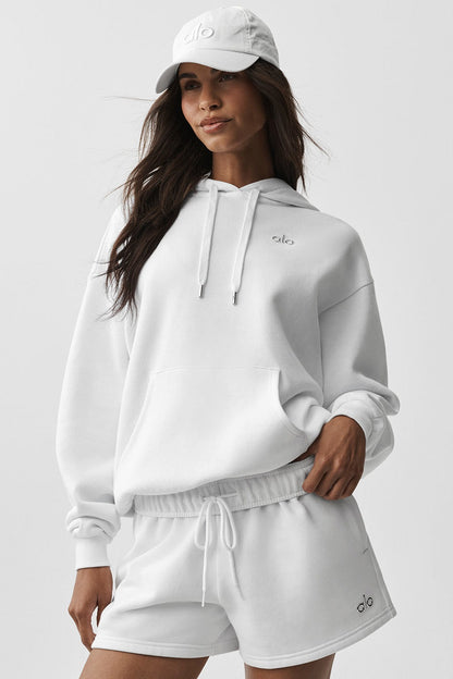 Alo Yoga Accolade Hoodie - White