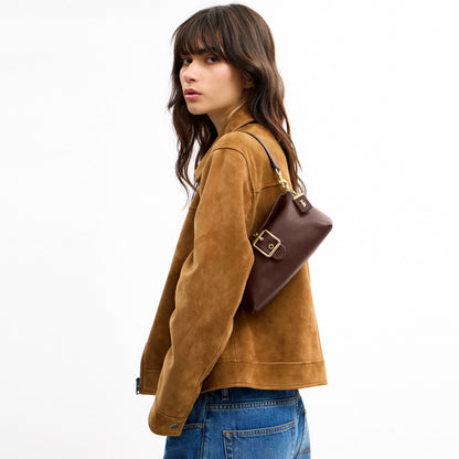 Coach Abbie Shoulder Bag - Gold/Maple