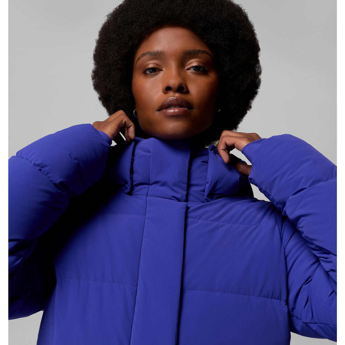 Columbia Women's Amaze Puff Hooded Jacket - Purple Quartz