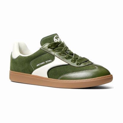 Michael Kors Sammy Microsuede Sneaker - AMAZON GREEN