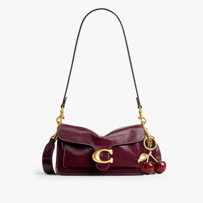 Coach Tabby Shoulder Bag 20 - Brass/Dark Cherry