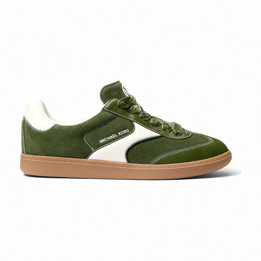 Michael Kors Sammy Microsuede Sneaker - AMAZON GREEN