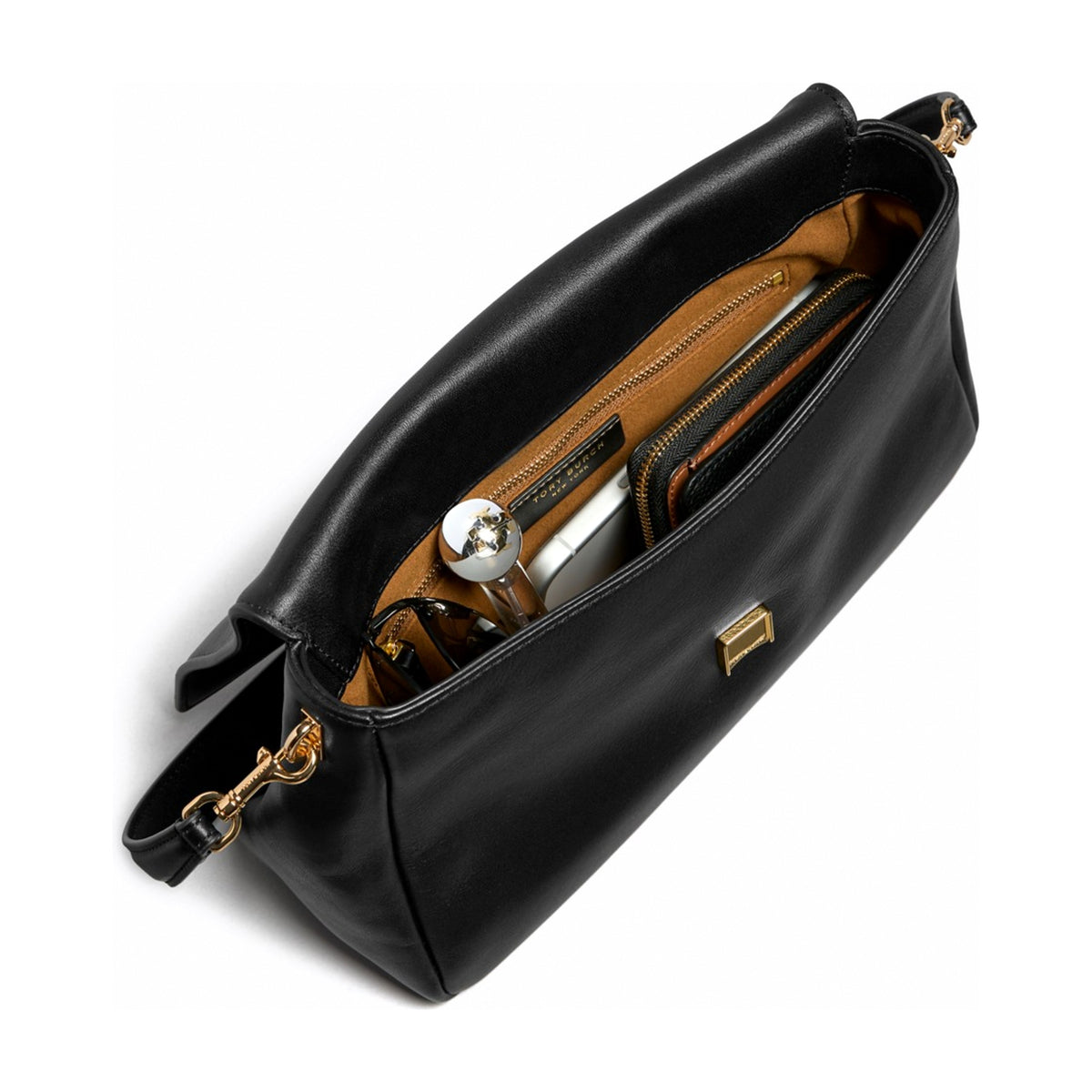 Tory Burch Charlie Shoulder Bag - Black