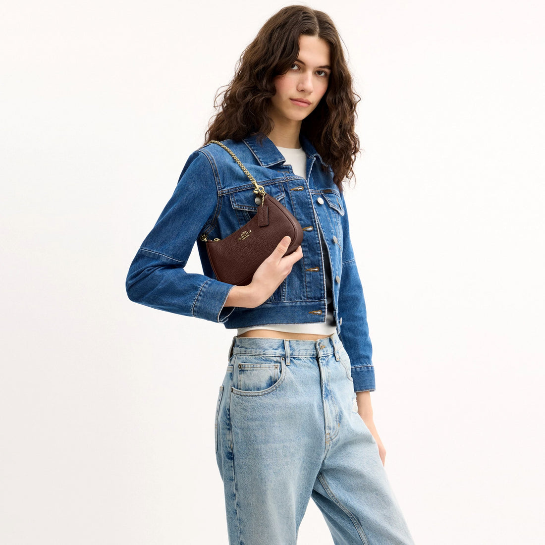 Coach Teri Mini Crossbody Bag - Gold/Maple