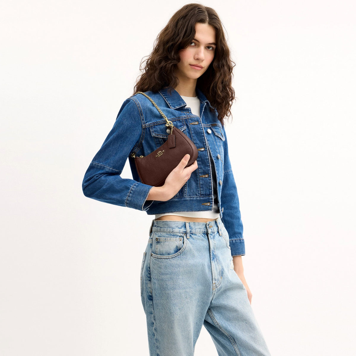 Coach Teri Mini Crossbody Bag - Gold/Maple