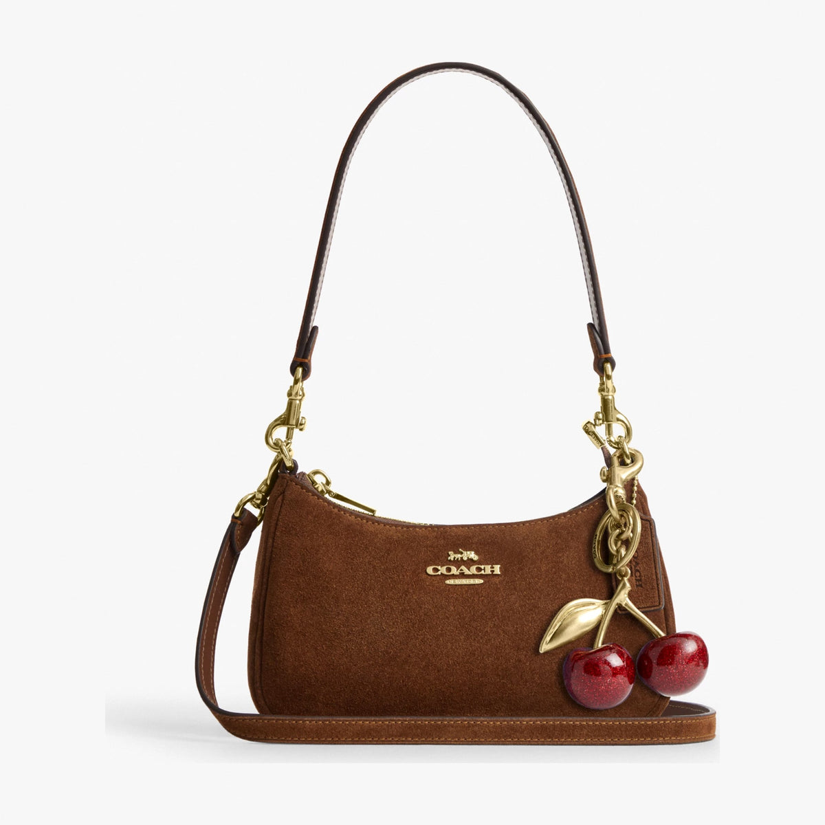 Coach Teri Mini Crossbody Bag - Gold/Warm Brown