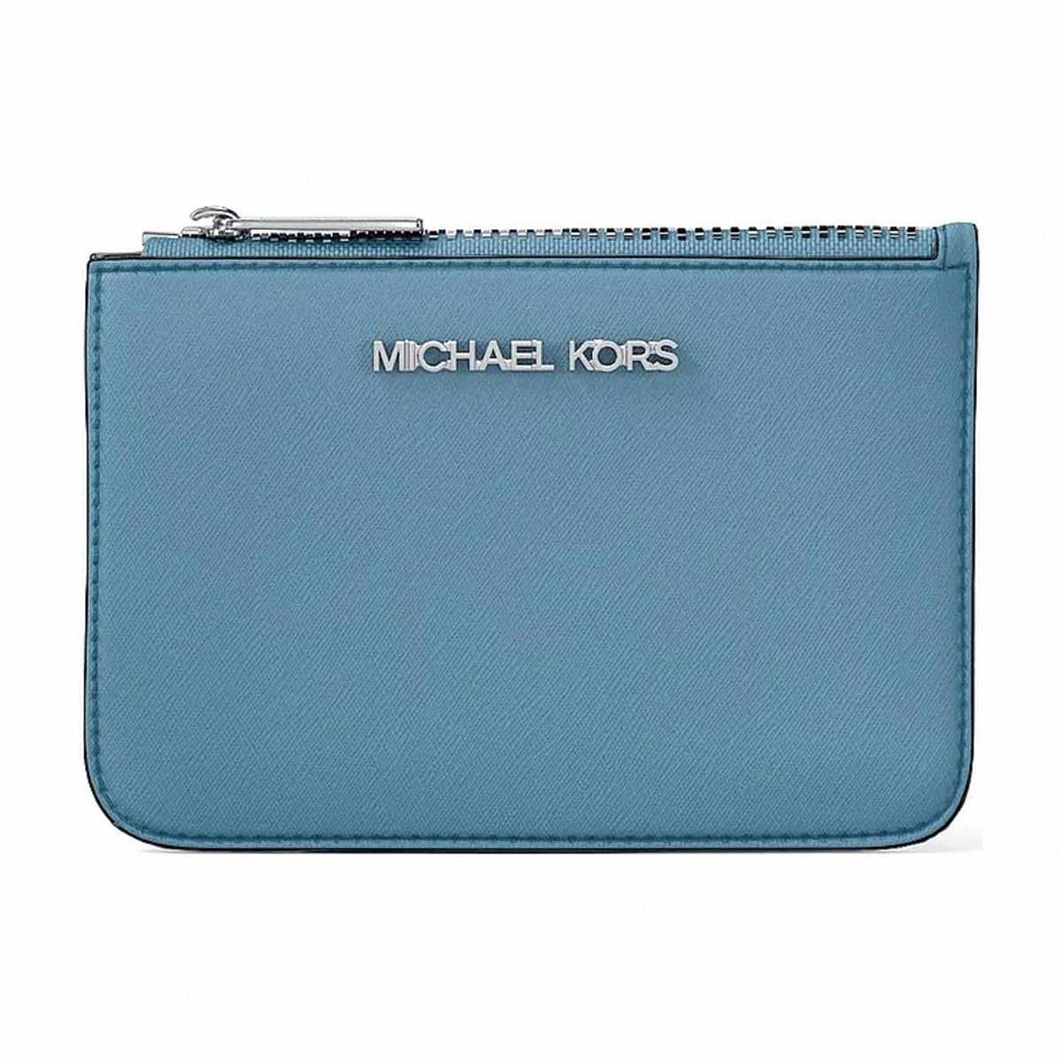 Michael Kors Jet Set Saffiano Leather Coin Purse - DENIM