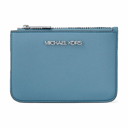 Michael Kors Jet Set Saffiano Leather Coin Purse - DENIM