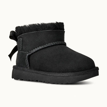 UGG Ultra Mini Bailey Bow - Black
