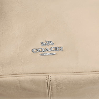 Coach Mini Carey Crossbody Bag - Silver/Ivory