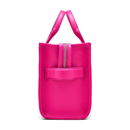 Marc Jacobs The Leather Small Tote Bag - HOT PINK