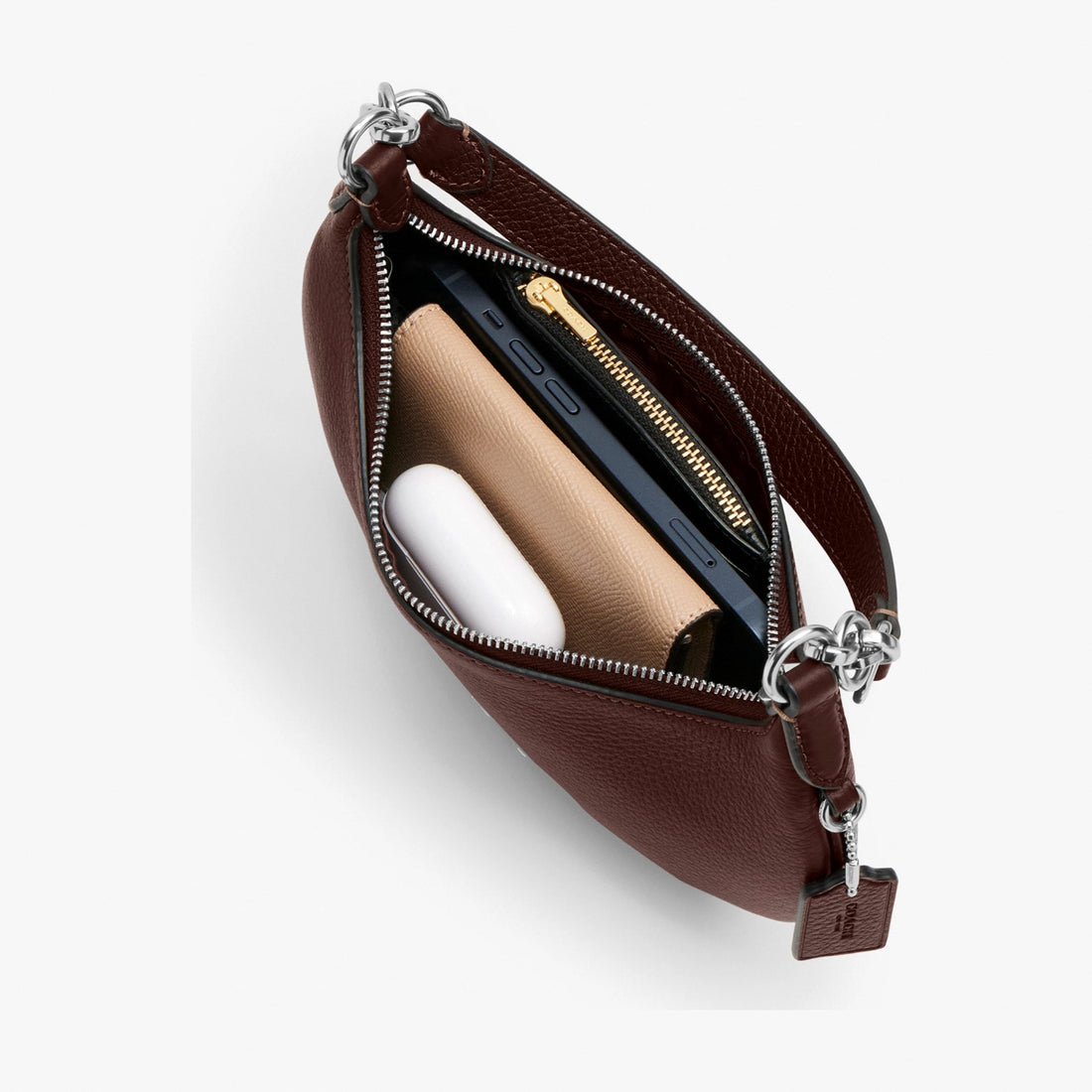 Coach Mini Payton Bag - Silver/Maple