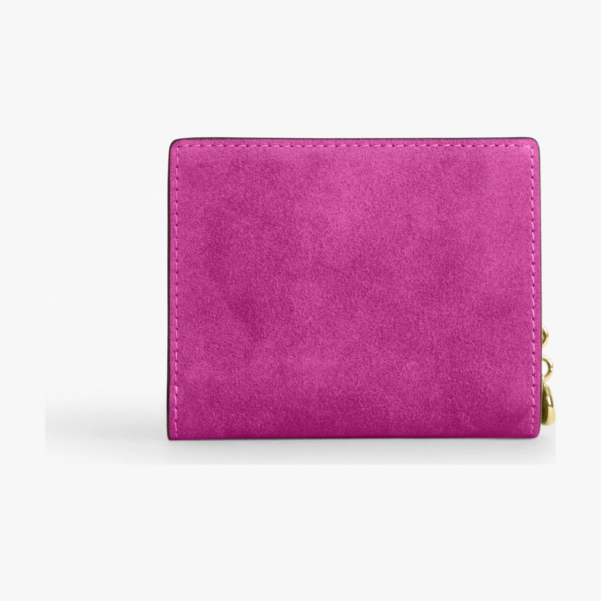 Coach Snap Wallet - Gold/Magenta