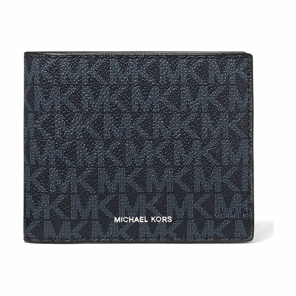 Michael Kors Cooper Logo Billfold Wallet With Coin Pouch - ADMRL/PLBLUE