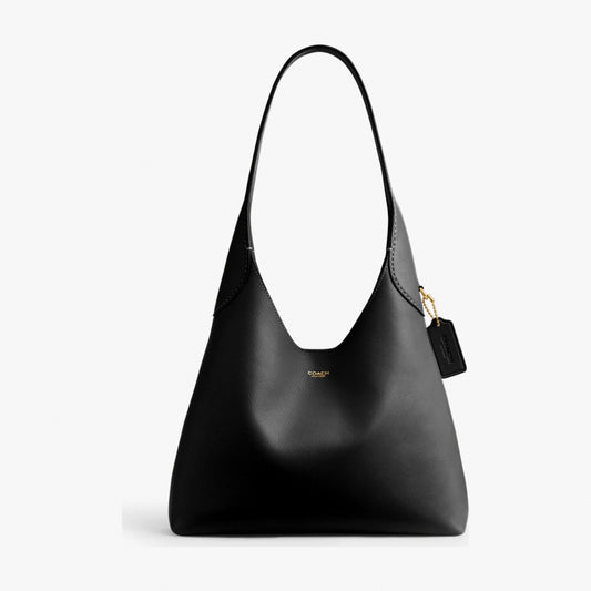 Coach Brooklyn Shoulder Bag 28 - Brass/Black