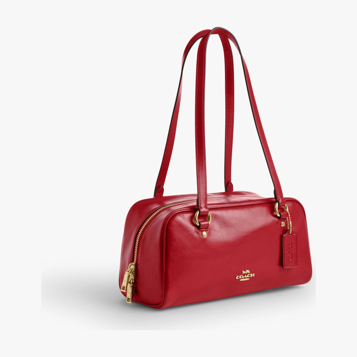 Coach Sydney Shoulder Bag - Gold/Poppy