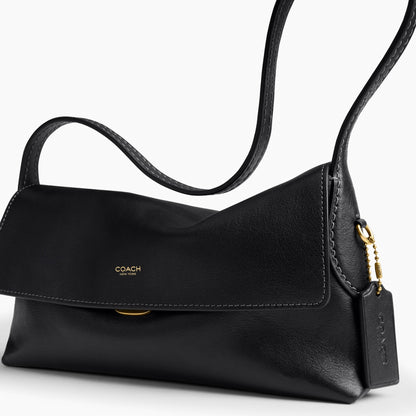 Coach Chelsea Shoulder Bag 26 - Brass/Black