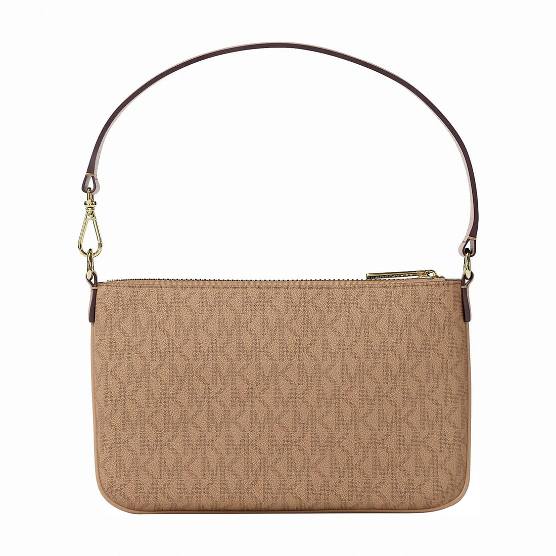 Michael Kors Jet Set Small Signature Logo Convertible Wristlet - CAMEL