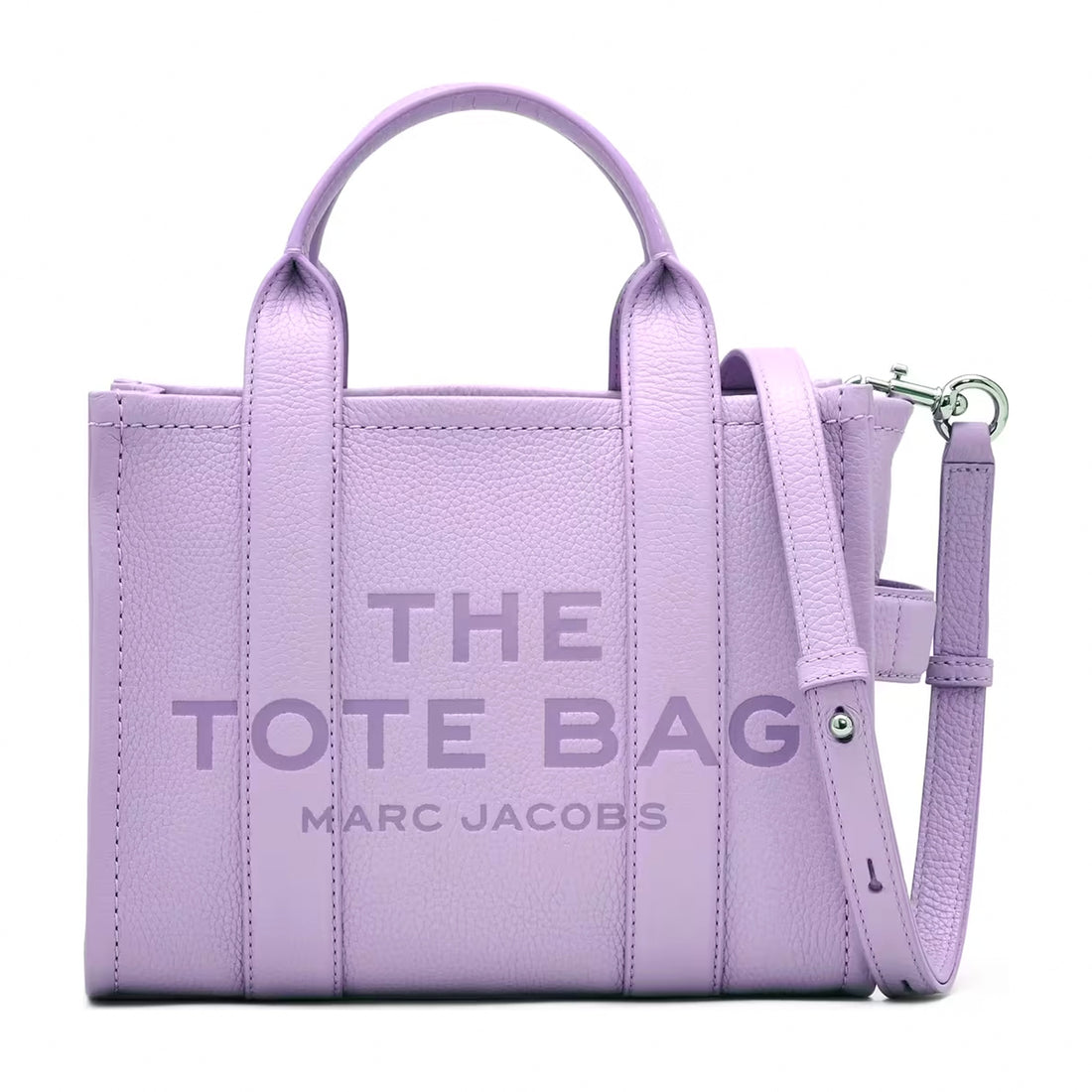Marc Jacobs The Leather Small Tote Bag - FOREST