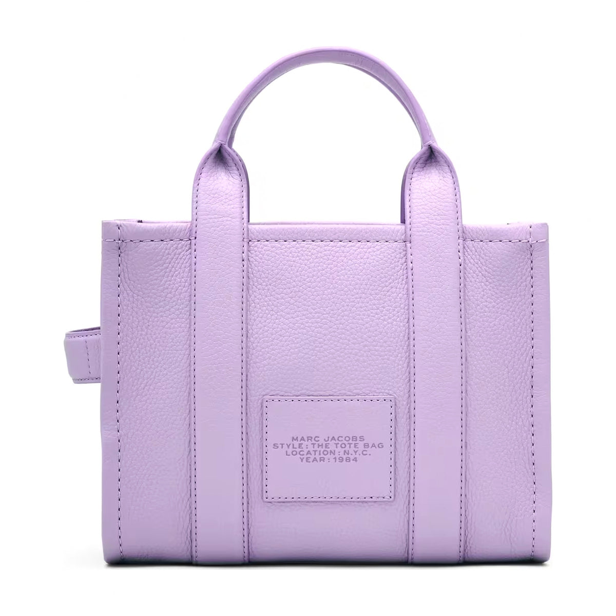Marc Jacobs The Leather Small Tote Bag - WISTERIA
