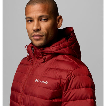 Columbia Men's Powder Lite II Hooded Jacket - Red Oxide Ripstop