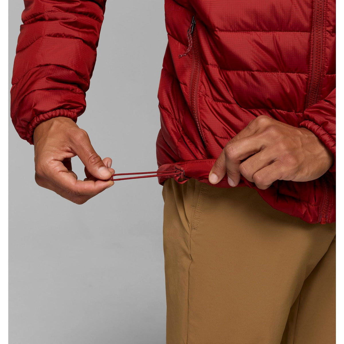 Columbia Men's Powder Lite II Hooded Jacket - Red Oxide Ripstop