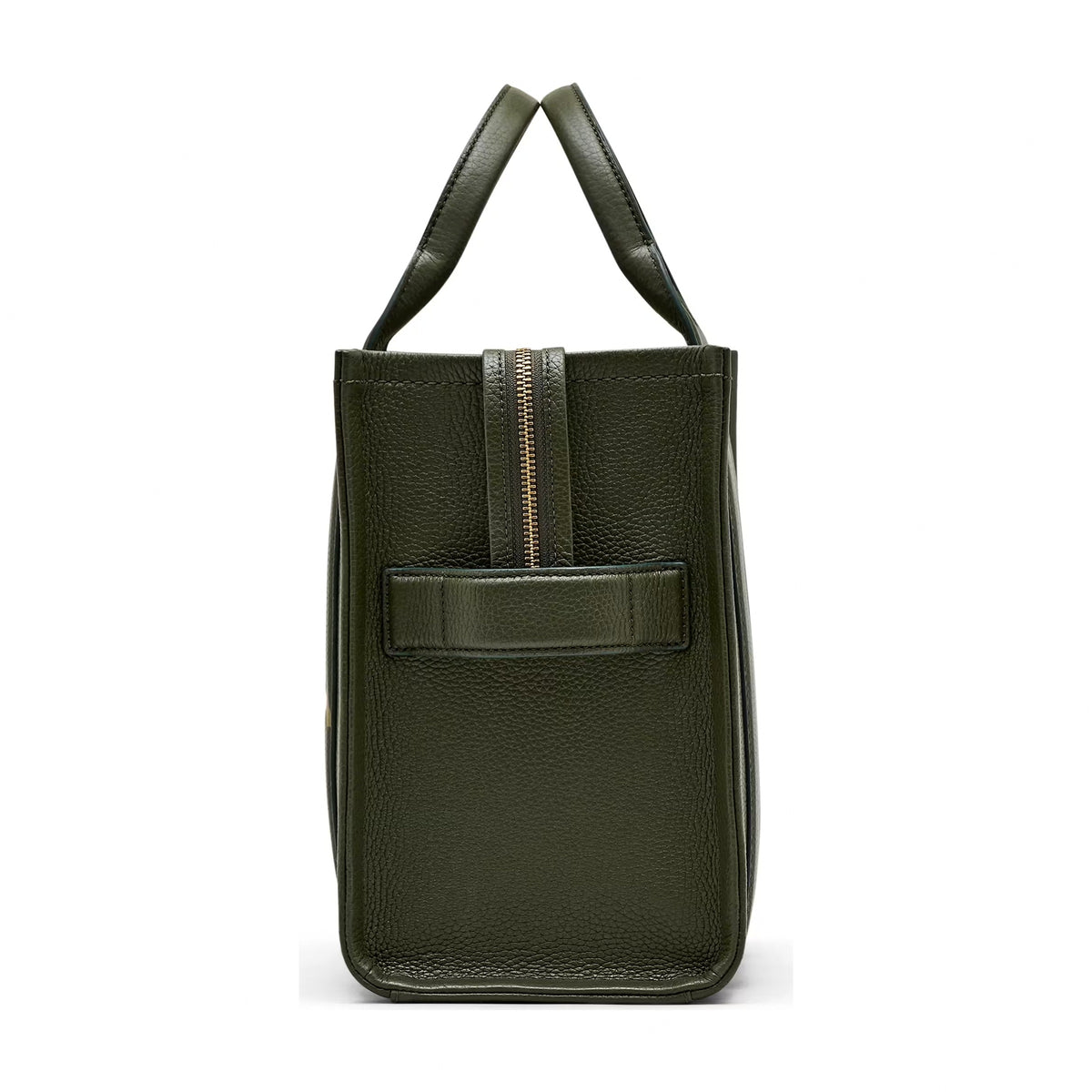 Marc Jacobs The Leather Medium Tote Bag - FOREST