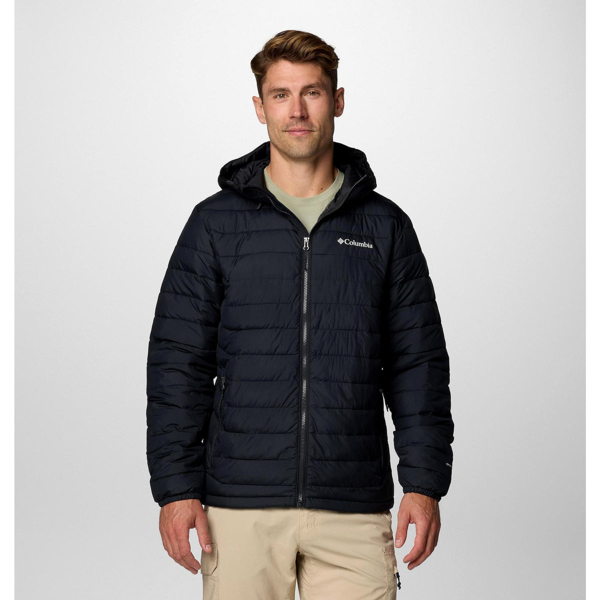 Columbia Men's Powder Lite II Hooded Jacket - Black