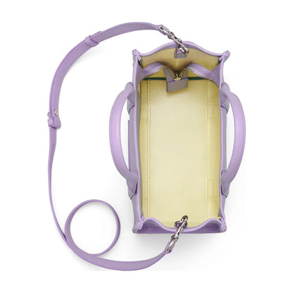 Marc Jacobs The Leather Small Tote Bag - WISTERIA