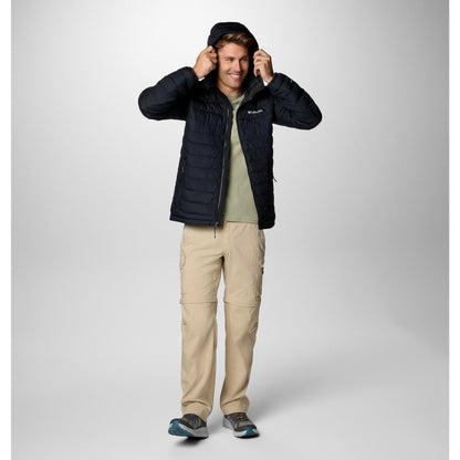 Columbia Men's Powder Lite II Hooded Jacket - Black