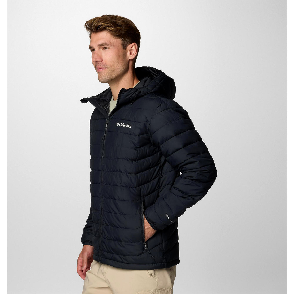 Columbia Men's Powder Lite II Hooded Jacket - Black