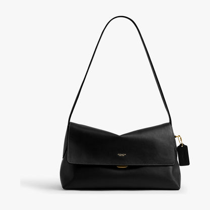 Coach Chelsea Shoulder Bag 30 - Brass/Black