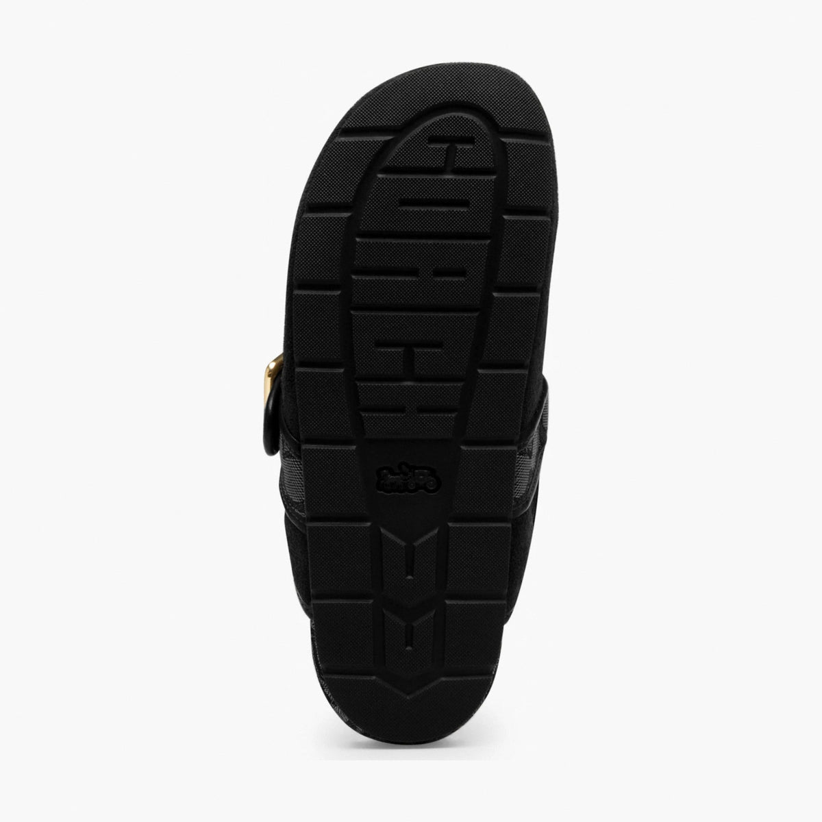 Coach Archival Buckle Clog - Black