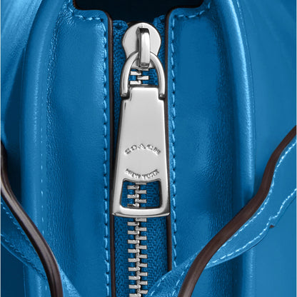 Coach City Mini Tote Bag - Silver/Blue Jay