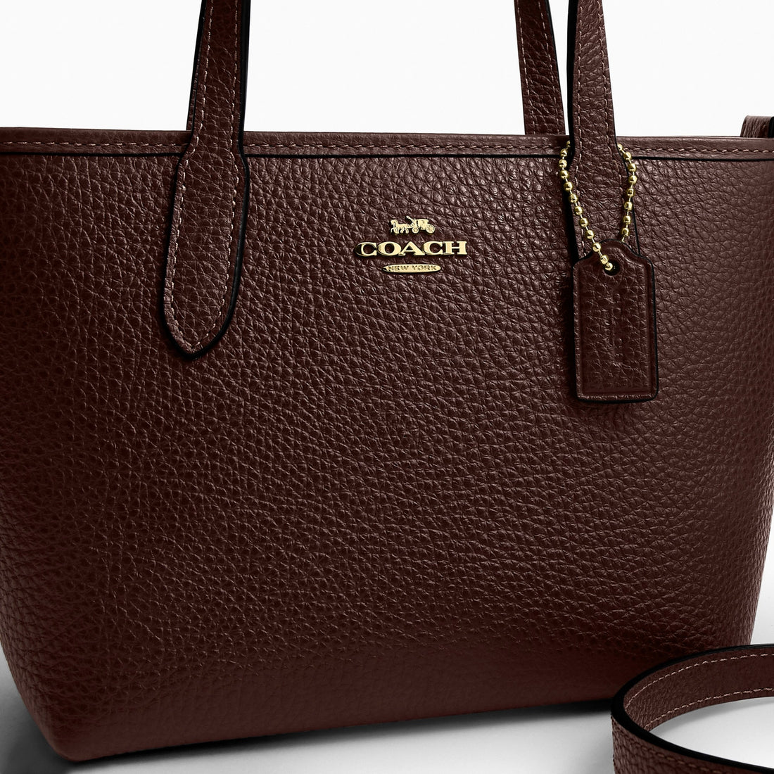 Coach City Mini Tote Bag - Gold/Maple