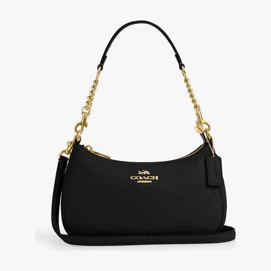 Coach Teri Shoulder Bag - Gold/Black