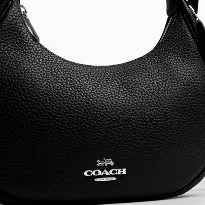 Coach Emily Shoulder Bag - Silver/Black