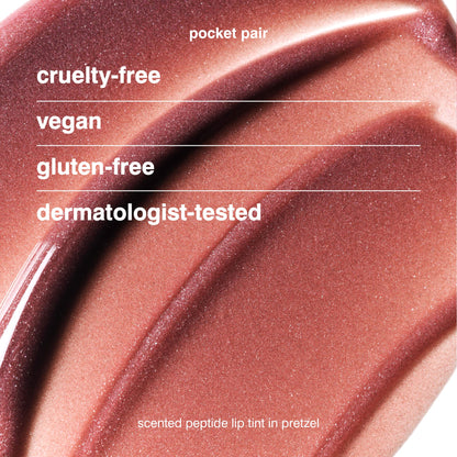rhode Pocket Pair Limited Edition Lip + Cheek Set - sleepy girl + pretzel - a mauve pair