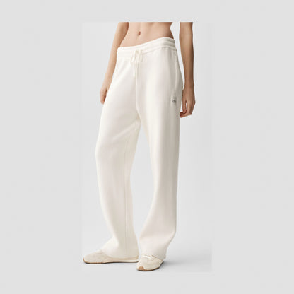 Alo Yoga Scholar Straight Leg Sweatpant - Ivory