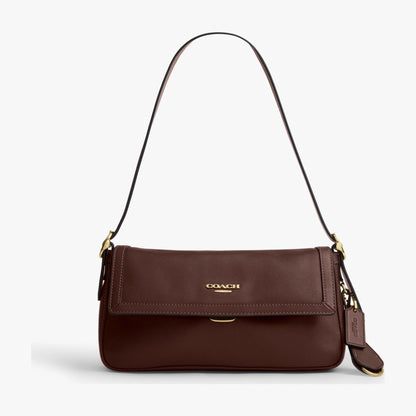 Coach Etta Small Flap Shoulder Bag - Gold/Maple