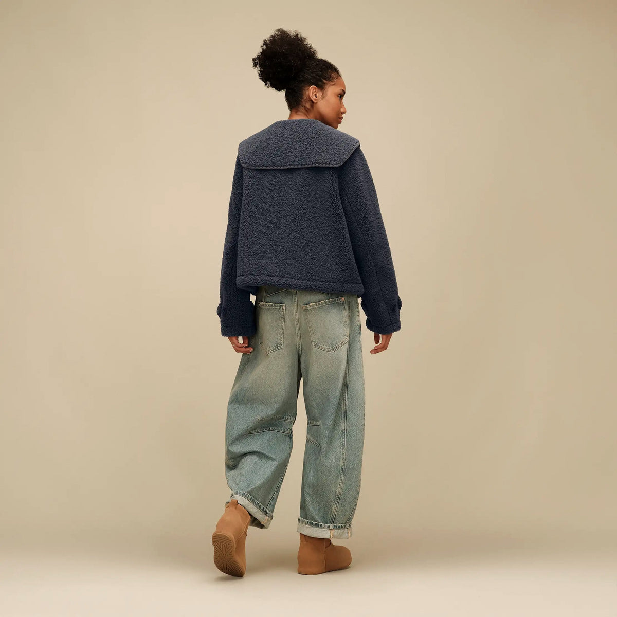 UGG Nikia Collared Jacket - Eve Blue