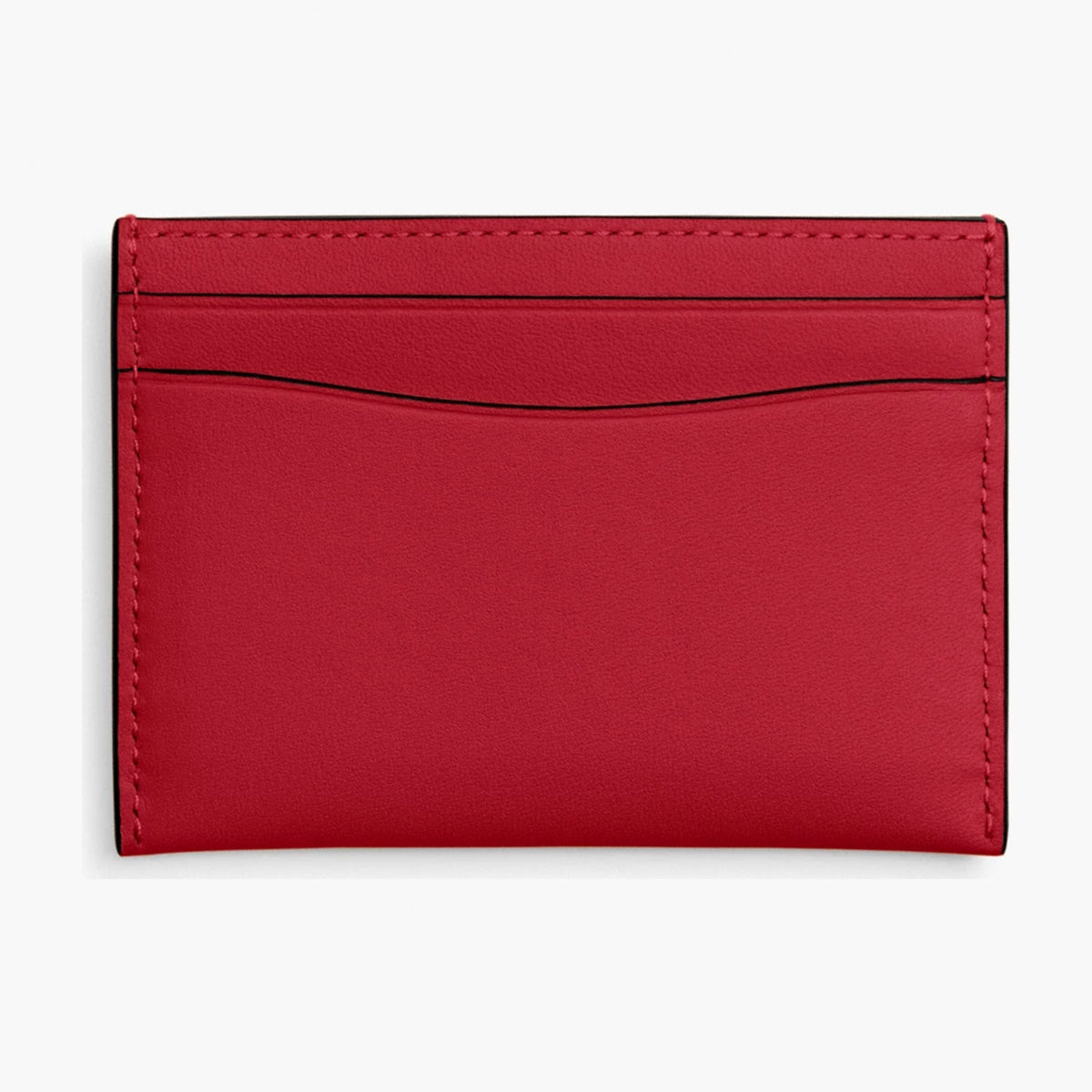 Coach Essential Card Case - Brass/Poppy
