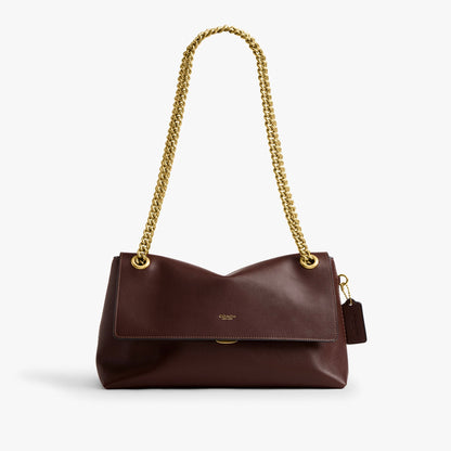 Coach Chelsea Shoulder Bag 30 With Chain - Brass/Maple