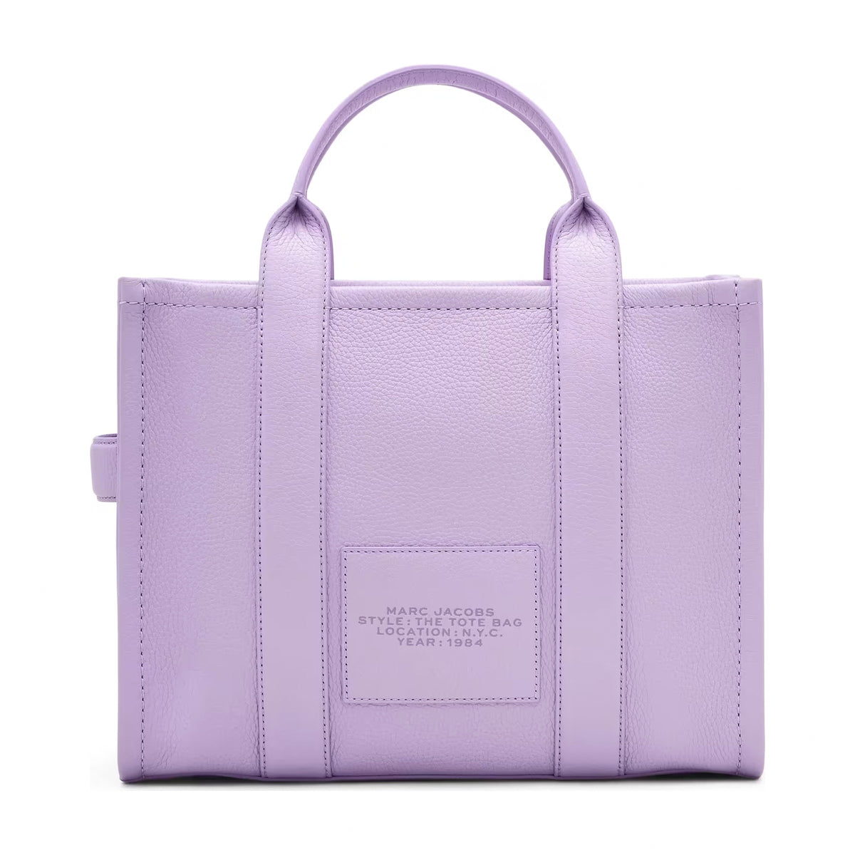 Marc Jacobs The Leather Medium Tote Bag - WISTERIA