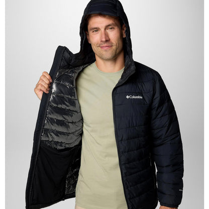 Columbia Men's Powder Lite II Hooded Jacket - Black