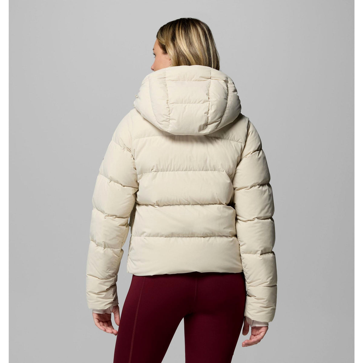 Columbia Women's Amaze Puff Hooded Jacket - Dark Stone