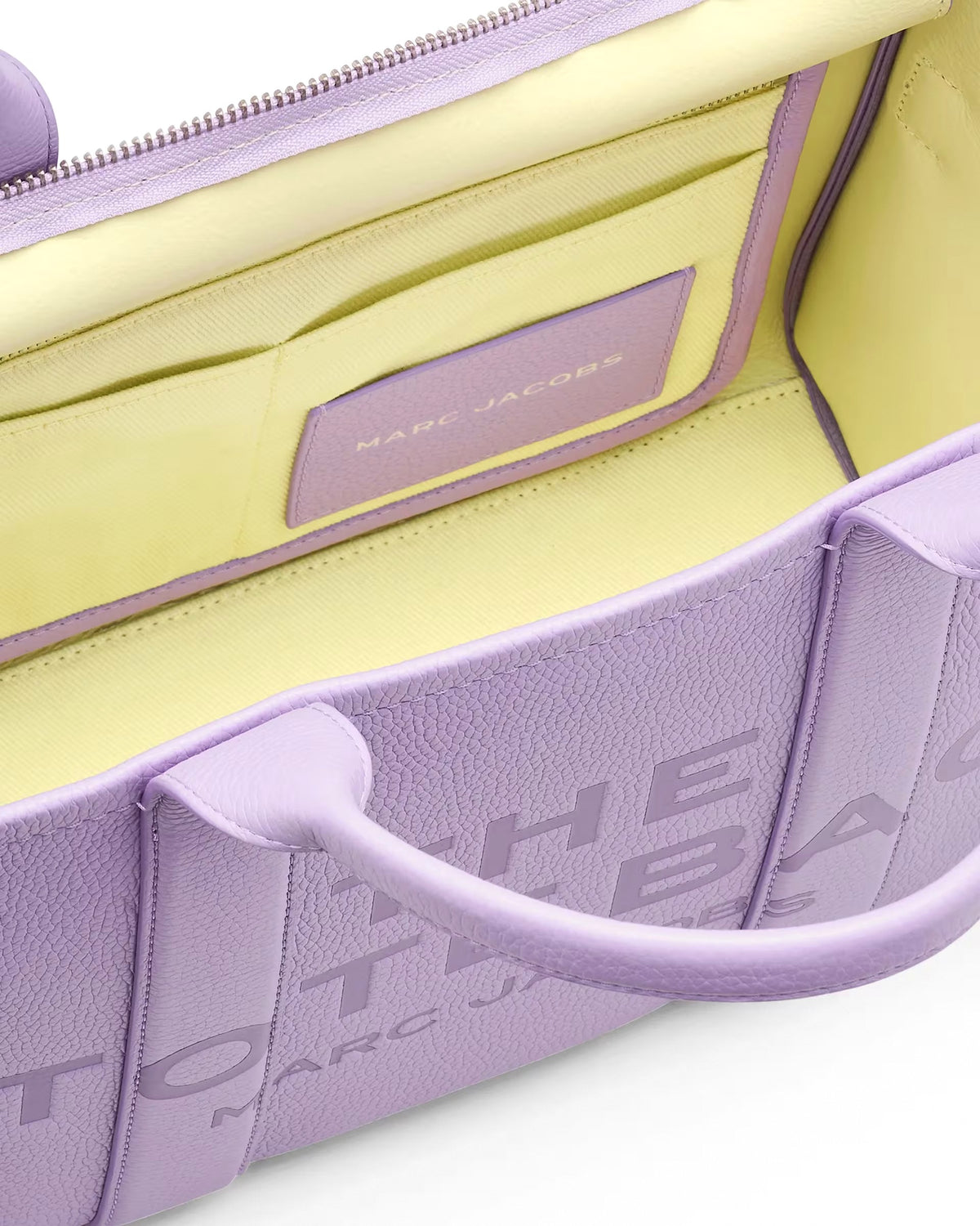 Marc Jacobs The Leather Medium Tote Bag - WISTERIA