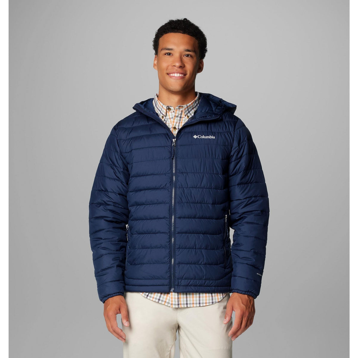 Columbia Men's Powder Lite II Hooded Jacket - Collegiate Navy